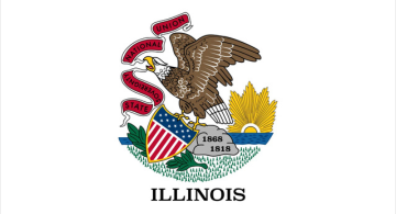 Illionis state flag