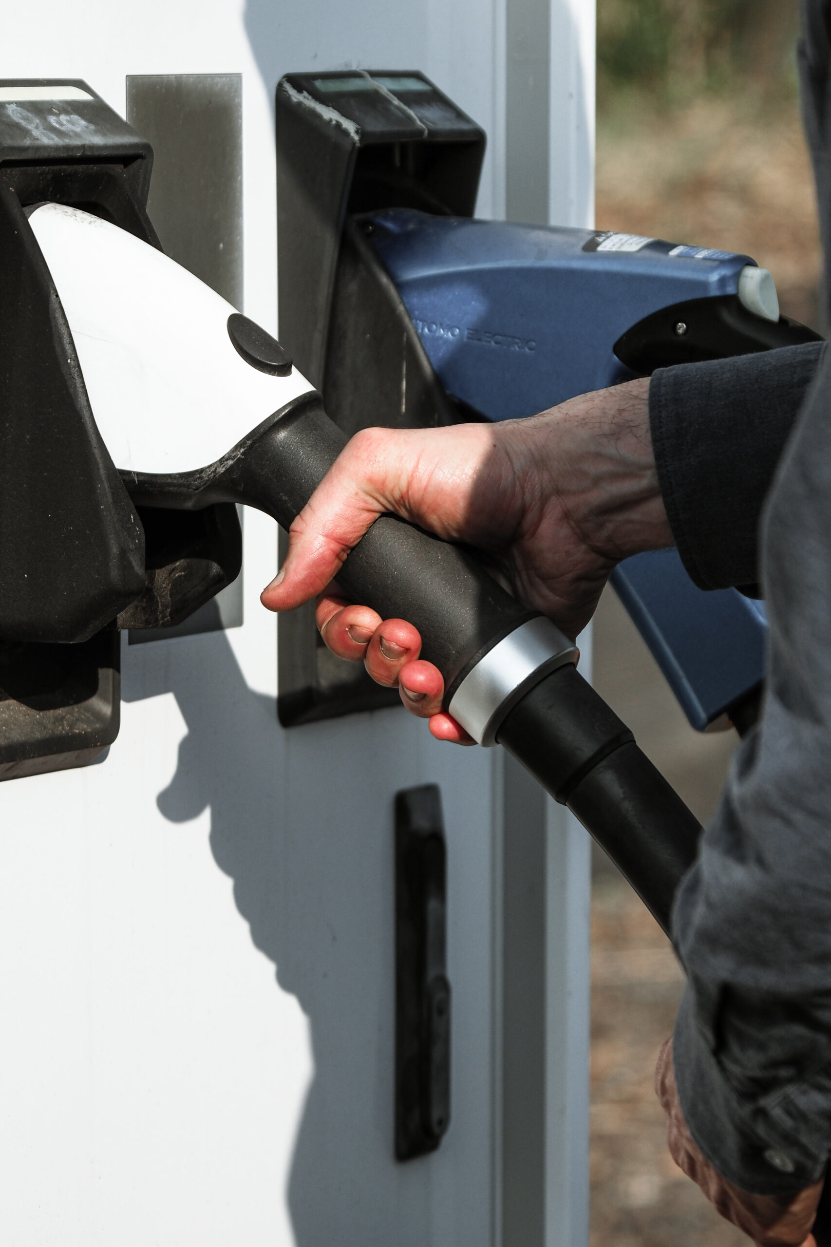 Charging – CCS port in use